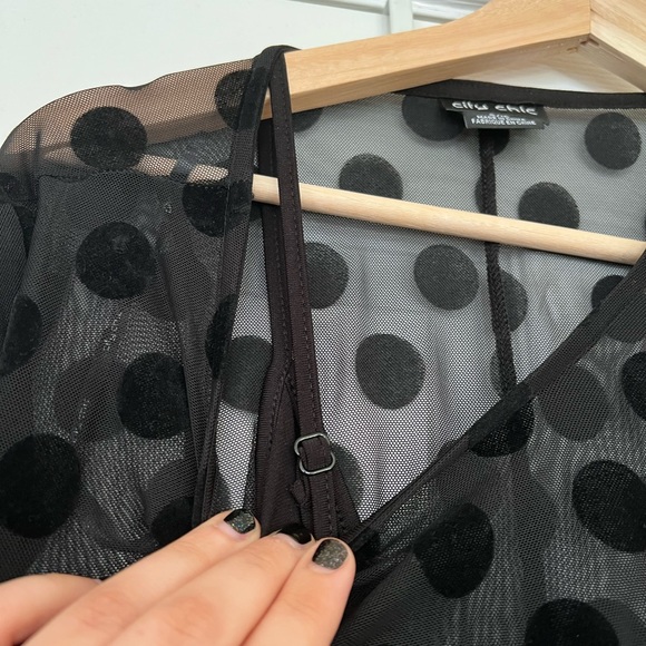 High low polka dot dress - Picture 7 of 13